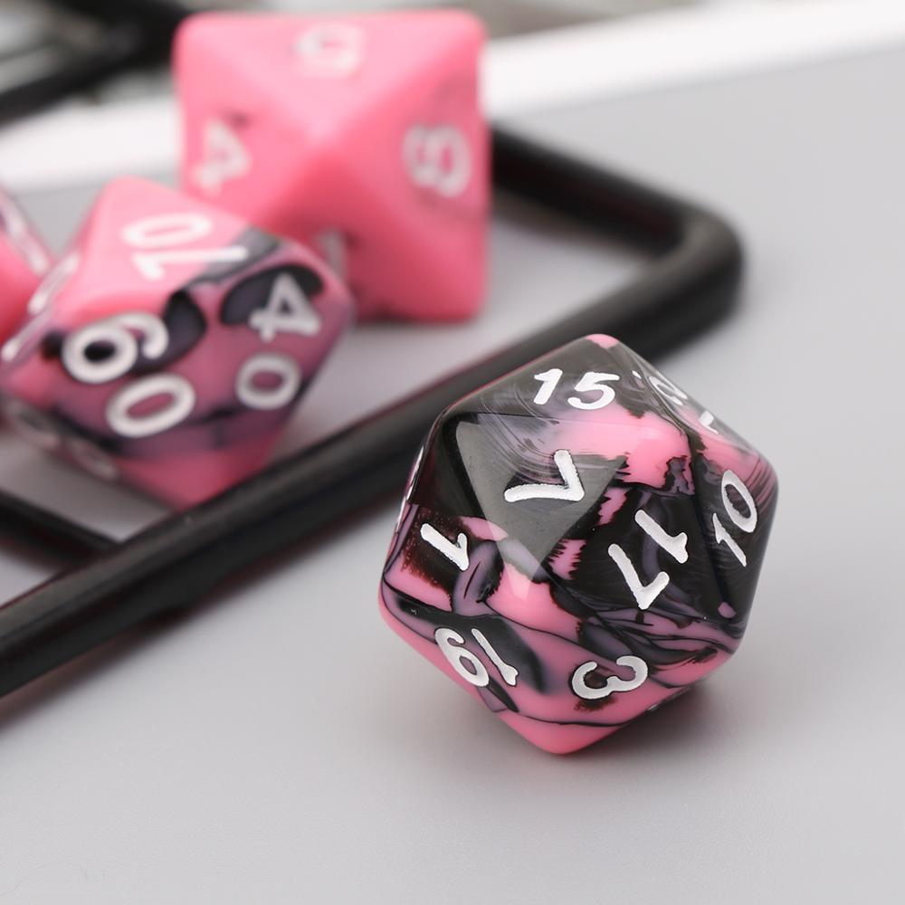 7 teile/satz Würfel Für TRPG Multi-seitige Würfel ... – Grandado