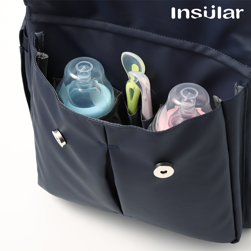 INSULAR diaper bag Multifunctional Mummy Backpack Handheld Large Capacity Baby bag Mummy Maternity Nappy Bag