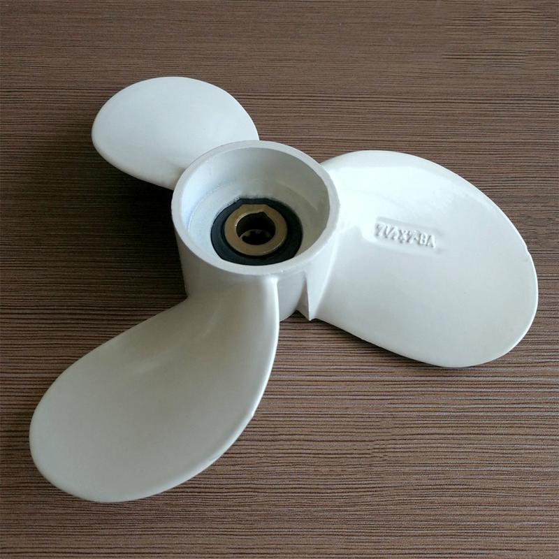 4-6HP Aluminum Alloy Propeller For Yamaha Ship Outboard Motors With 9 Spline Tooth
