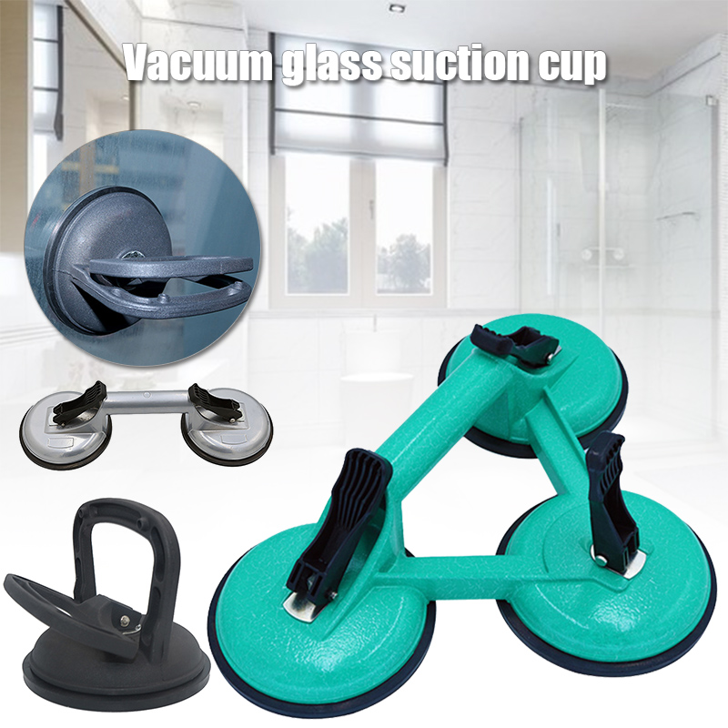 Single/2/3 Krallen Glas Saugnapf Fliesen Saugnapf Prämie schwer Pflicht Glas Abzieher Heber Greifer L9