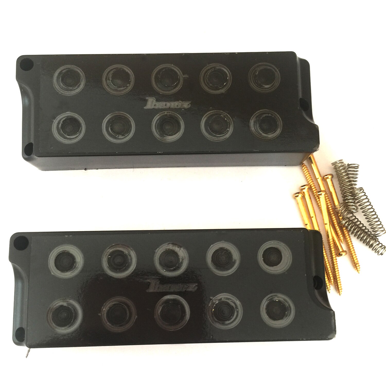 IBz Double Open 5 String Electric Bass Pickups Black