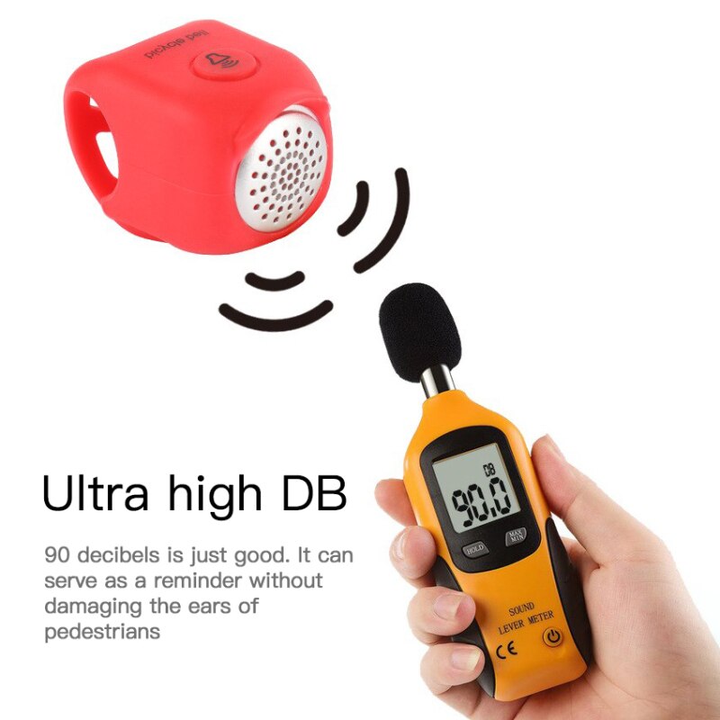 Newest Mini Bicycle Electric Bell Horn Super Loud Bell Portable Cycling Handlebar Bell Waterproof MTB Horn Bike Accessories