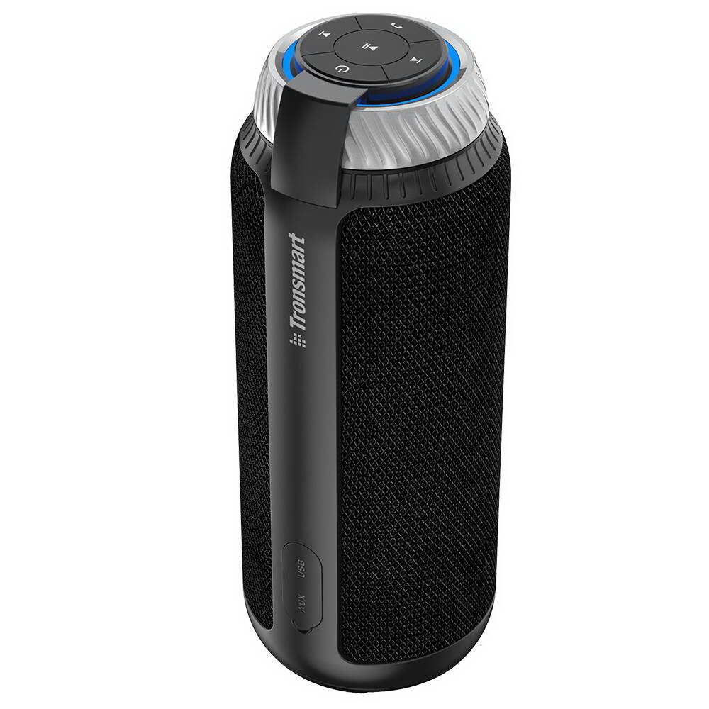 1 año de garantía elemento tronsmart T6 Mini altavoces para reproductor de música MP3 Altavoz Bluetooth portátil barra de sonido inalámbrica Audio: Black