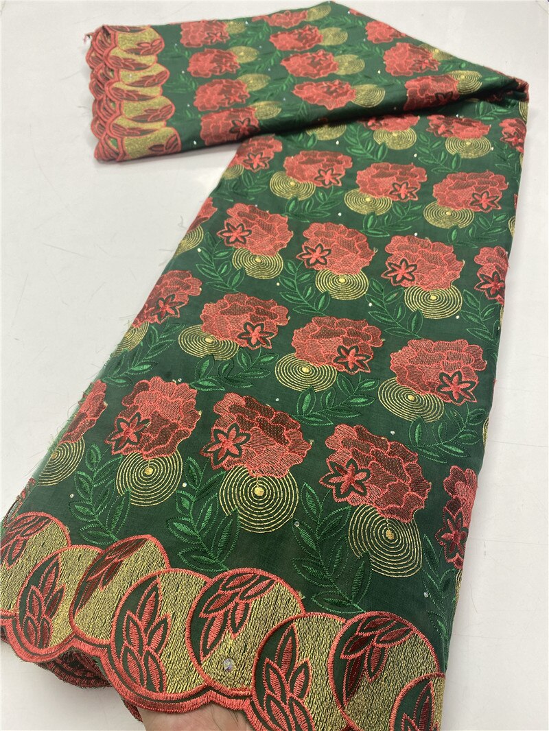 African Lace Fabric Lace Swiss Cotton Lace Fabric Swiss Voile Lace In Switzerland For Nigerian Party YA3714B-3