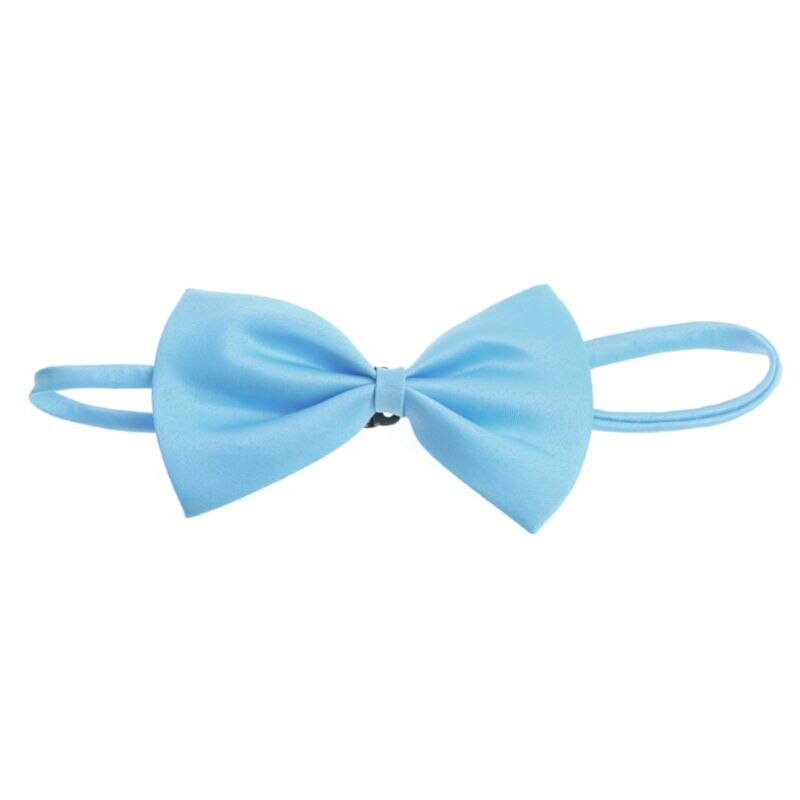 viel freundlicher Mädchen Jungen Kleinkinder Bowtie Vor Gebunden Hochzeit Fliege schlicht Krawatte: SB