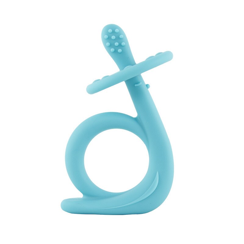 Baby molars stick children bite Lok gum baby molars toys maternal and infant supplies: Blue
