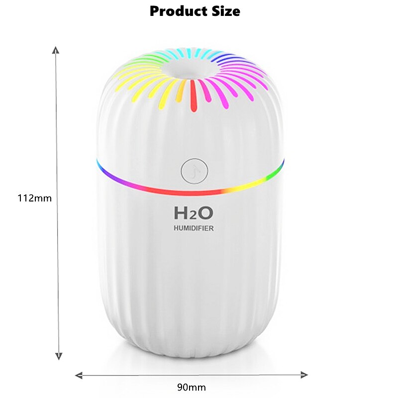 Humidifier Ultrasonic Aroma Diffuser Essential Oil Electric Air Purifier Difusor Grain Lamp Aromatherapy For Office Or Home car