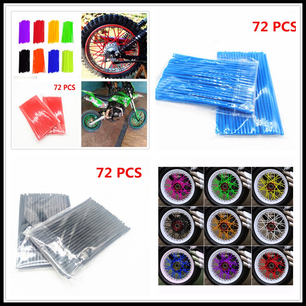 Til yamaha  wr250r x serow 225 250 ttr 125 l e ttr 250 motorcykel motorcross pitbike dirtbike hjul eger cover fælgbeskytter wrap