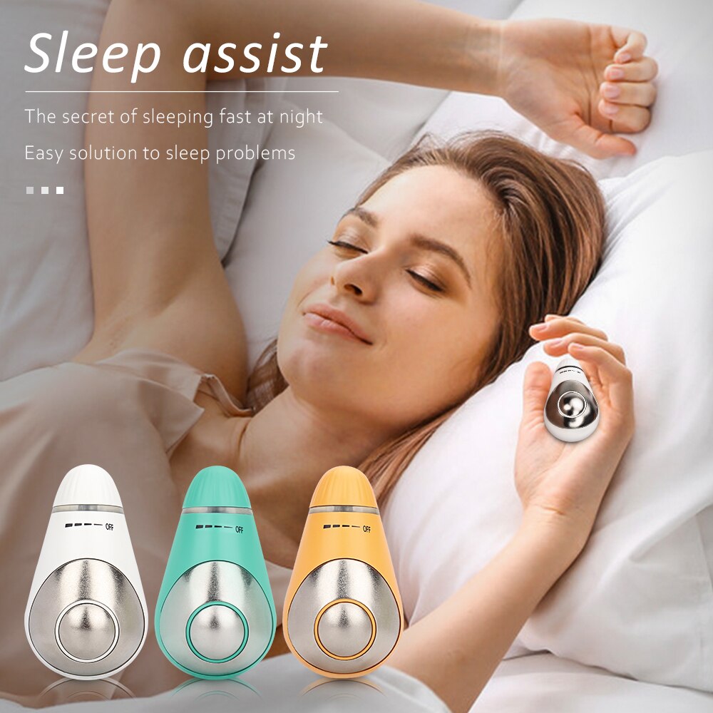 Microcurrent Sleep Aid Device Sleep Holding Sleep Aid Instrument Hypnosis Instrument Pressure Relief Relax Massager USB Charging