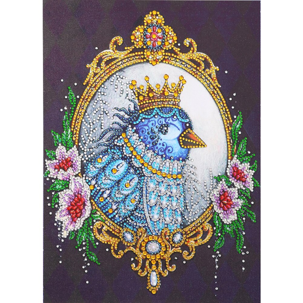 Pauw Vogels Kleur Handgemaakte Diy Diamant Schilderen Creatieve Handgemaakte Woondecoratie 11.8x15.7in: 03