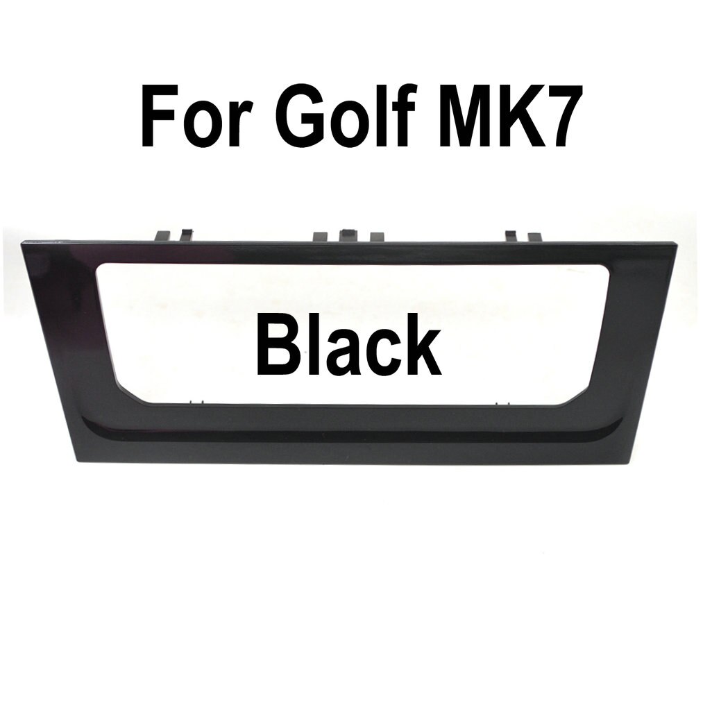 Pantalla táctil LCD con marco decorativo, Panel de aire acondicionado para VW Passat, Tiguan, Golf, Atlas, t-roc, Jetta, Octavia, MK3, Kodiaq, Superb: Marrón