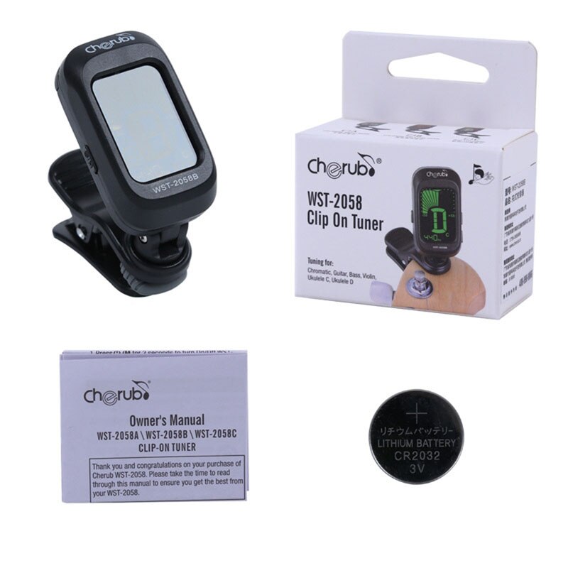 Guitar/Bass/Ukulele/Violin/Tone Tuner Beginner Bass Tuner Musical Instrument Accessories