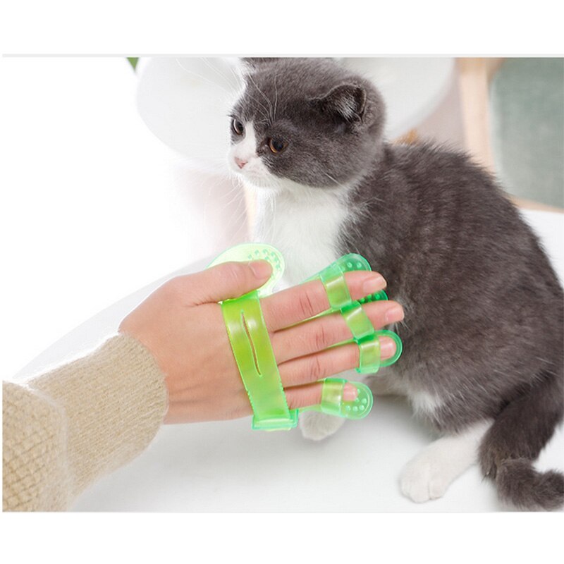Cepillo de aseo para conejos y hámster, cepillo de baño para animales pequeños, peine para Conejo, 2 unids/set por juego