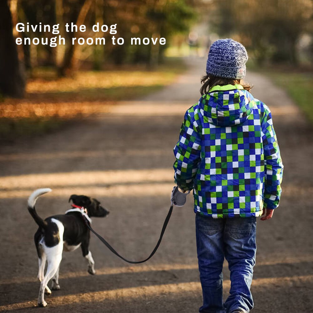 DIDIHOU-laisse pour chien rétractable et automatique, réglable de à offre spéciale mètres, Portable pour animaux de compagnie, corde de Traction pour chiots, pour la marche