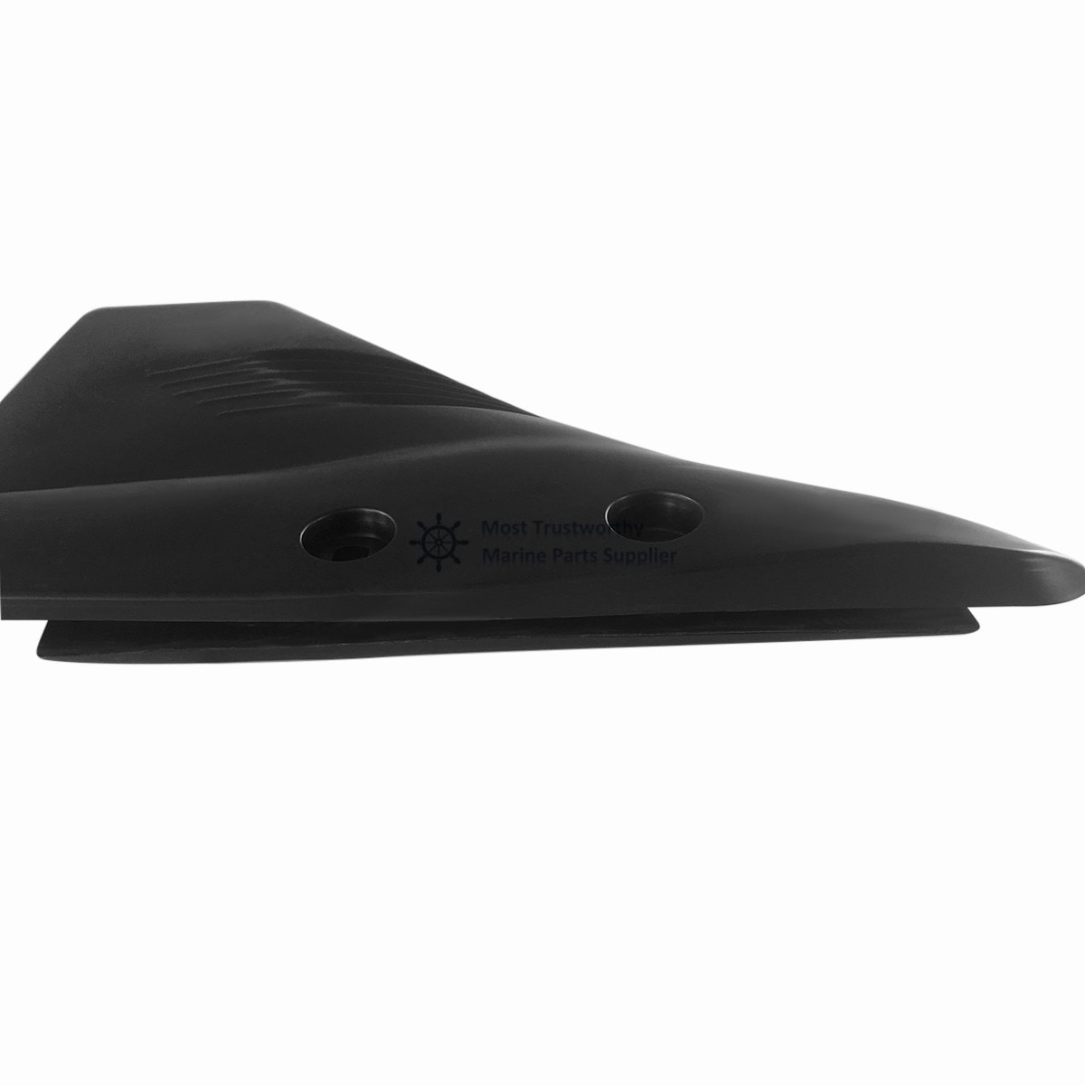 Hydrofoil Fin Stabilizer Outboards Sterndrives 2 Pieces Black Boat