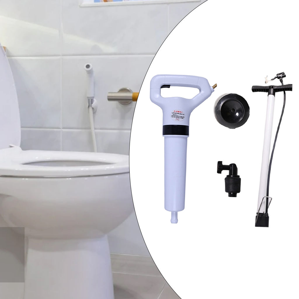 Drague de toilettes pneumatique compacte à haute pression, pour la cuisine et la maison