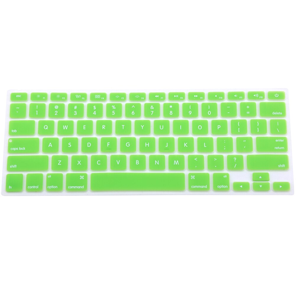 9Color Silicone Keyboard Cover Skin Keyboard Protective Film for All Pro 13 15 Air 13 soft keyboard Sticker