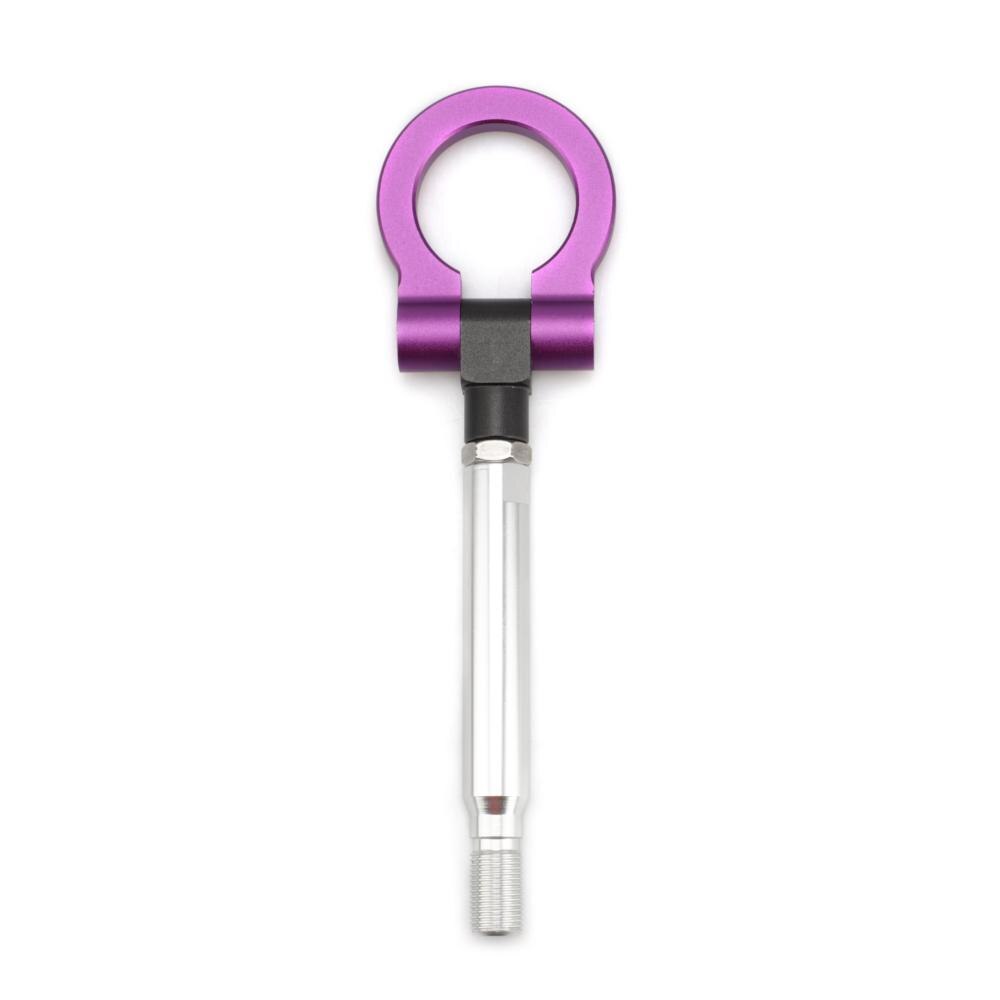 Modelo deportivo de coche, gancho de remolque automático, anillo de ojo circular, remolque delantero y trasero de aluminio para Subaru BRZ 86: purple