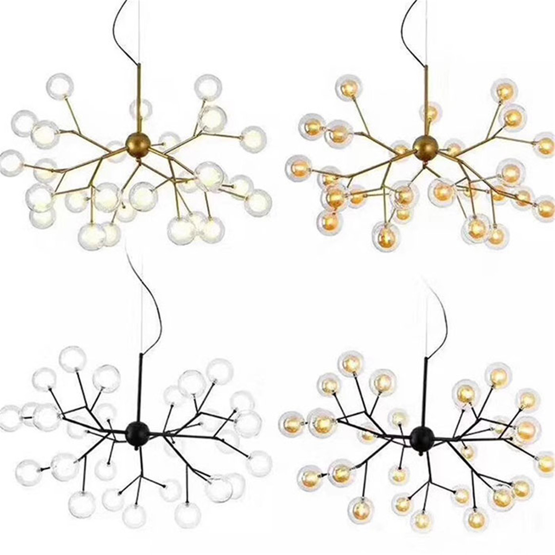 1/4/8pcs Pack 1cm opening globe G4 glass shade replacement D8cm D10cm 11mm fitter round glass lampshade cover for chandelier