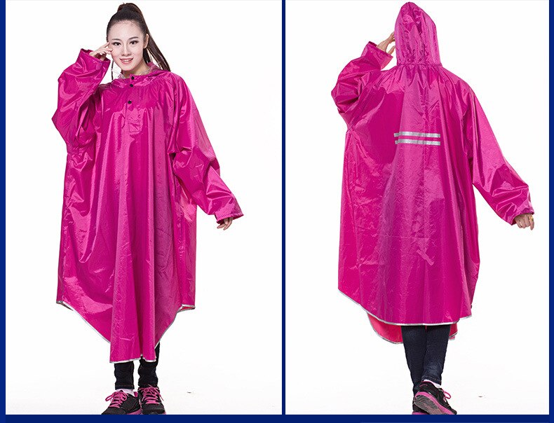 Poncho Fiets Regenjas Adult Riding Draagbare Elektrische Motorfiets Poncho Raining Coat Regenjas