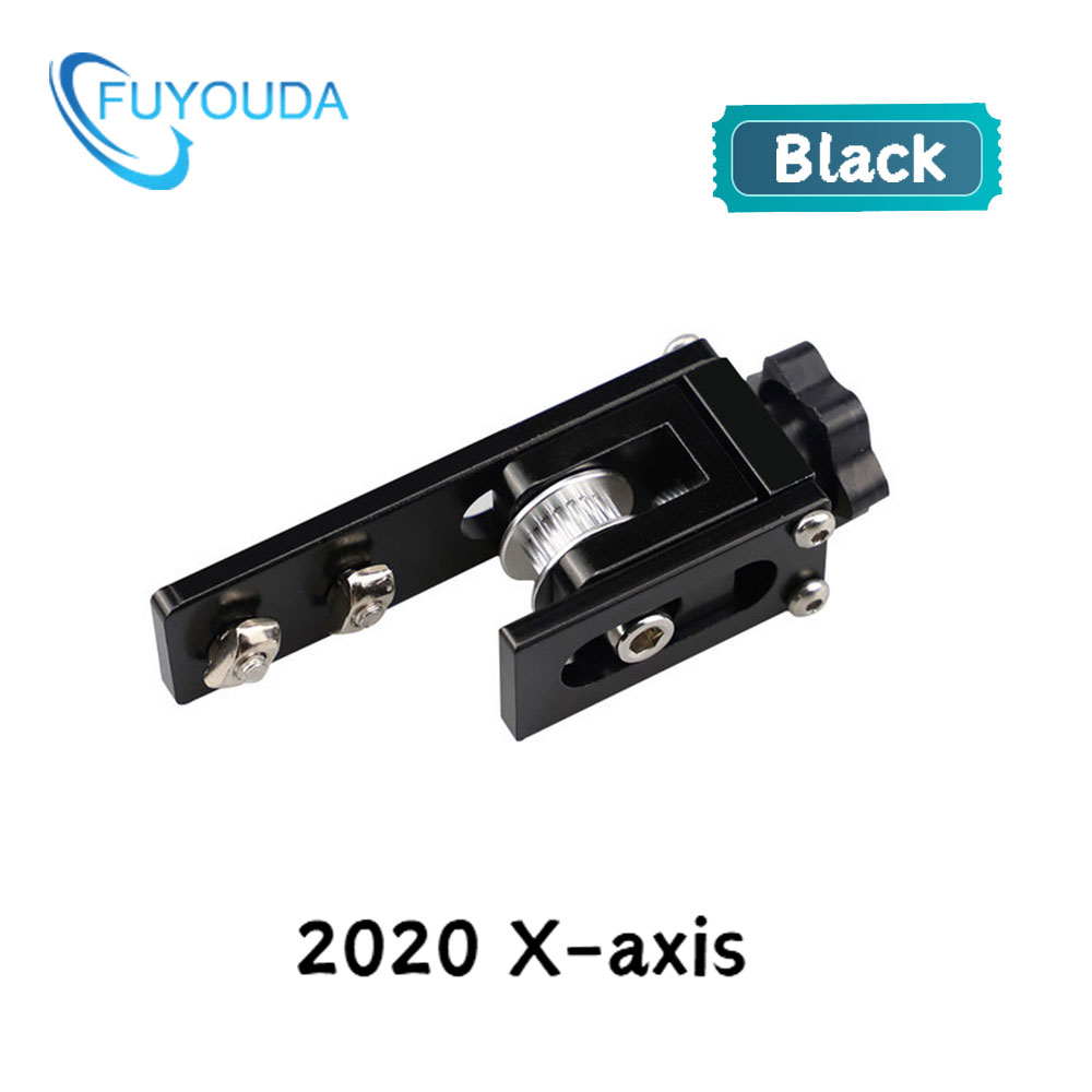 X-Axis Synchronous Belt For Creality Ender-3/Ender3 Pro/Ender3 V2/CR-10/ CR-10 V3 Upgrade 2040 Stretch Straighten Tensioner: Red
