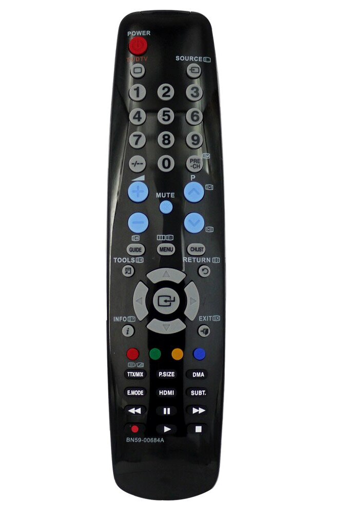Tv fjernkontroll  bn59-00684a passer til samsung ledet tv  le26 a 456 c 2c le32 a 457 c 1d le32 a 466 c 2m le26 a 456 c 2d le26 a 457 c 1c le26 a 457 c 1d