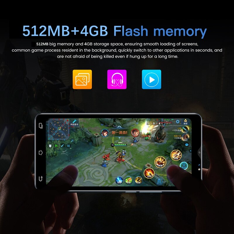 Note30 Mini Smart Phone 5.0 Inch MTK6572 Dual Core 512MB+4GB ROM Dual SIM Dual Standby Android 4.4 EU Plug
