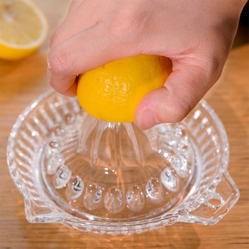 Glass Manual Juicer Citrus Fruit Juicer Kitchen Orange Lime Lemon Squeezer Fruit Press Juice Machine Fruit Extractor