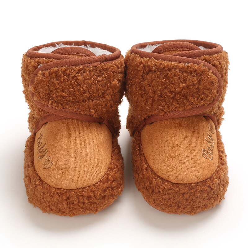 Neue Kleinkind Neugeborenen Baby Krabbeln Schuhe Baby Winter Warme Erste Wanderer Baumwolle Baby Schuhe Neugeborenen Kleinkind Stiefel