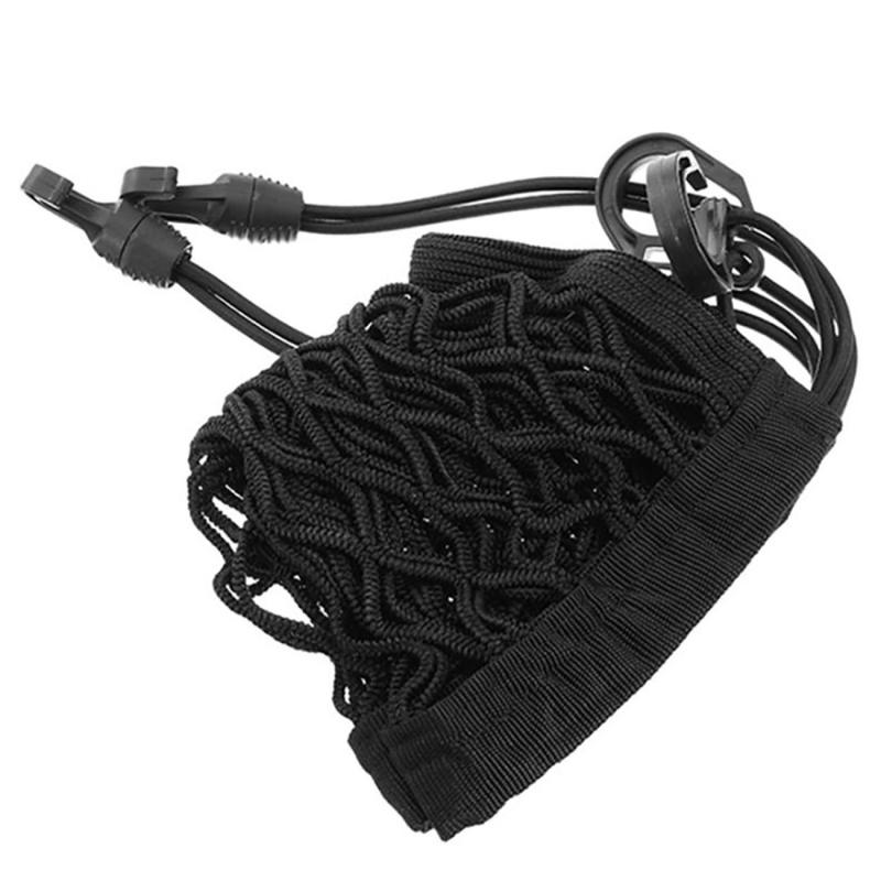 25x 30cm Elastic Motorcycle Luggage Net Helmet Holder Fuel Tank Mesh Hook ATV Bike Cargo Container Net Bag Holder