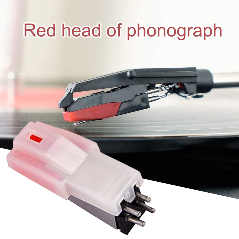 Pièces de rechange de tête de Gramophone de lecteur de disque tournant magnétique en métal pour des accessoires de phonographe de LP de vinyle