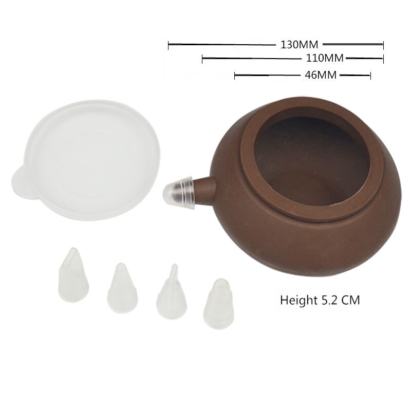 Walfos Food Grade 1 Set Siliconen Macaron Decoratieve Tool Muffin/Cake Diy Mold Dessert Versier Tips Knijpen Nozzle Tool