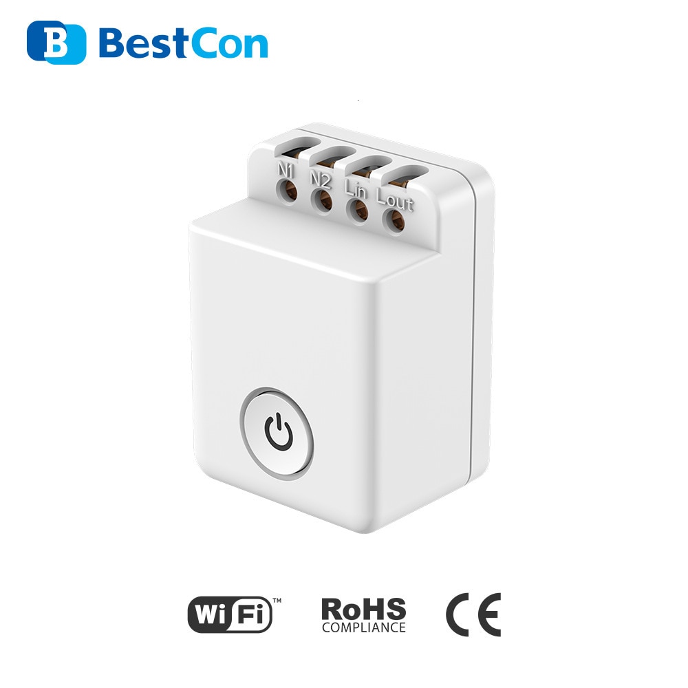 Bestcon Mcb1 Broadlink Intelligentie Timing Voice Control Wifi Draadloze Schakelaar Wifi Case