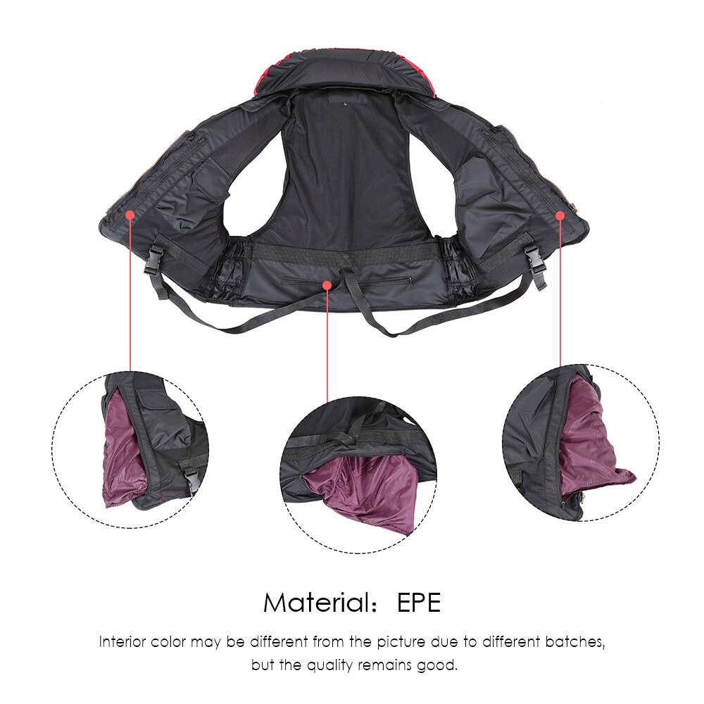 Adult Polyester Swimming Life Jacket Life Vest For Drifting Boating Survival Fishing Safety Jacket Water Sport Wear