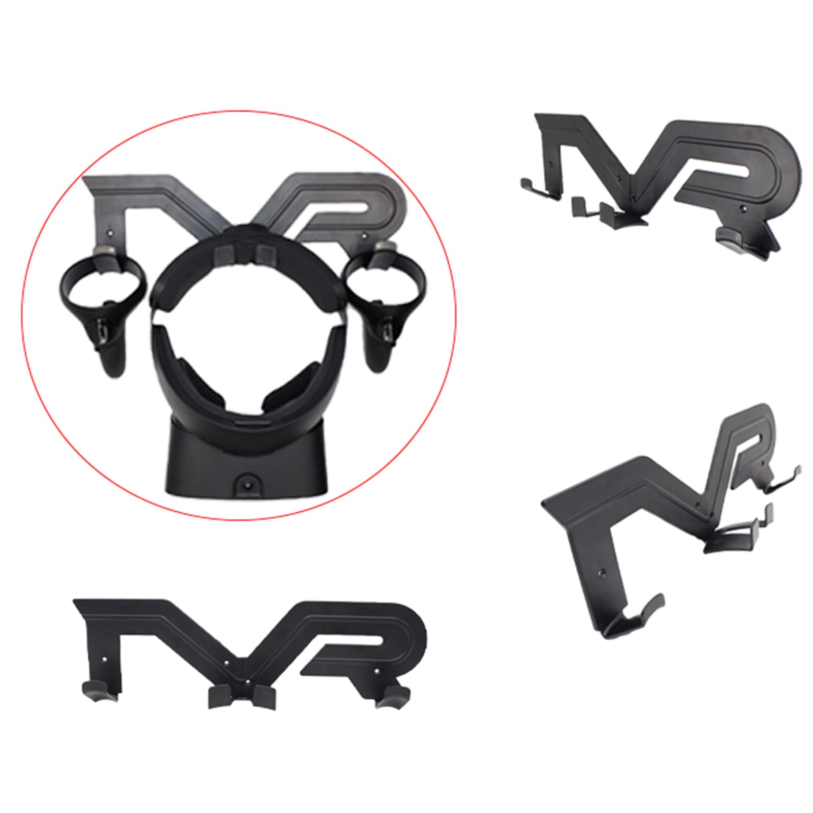 Universelle wandhalterung für vr-brillen aus aluminium, ständer für vr-headsets und oculus rift s/quest 2 vr zubehör