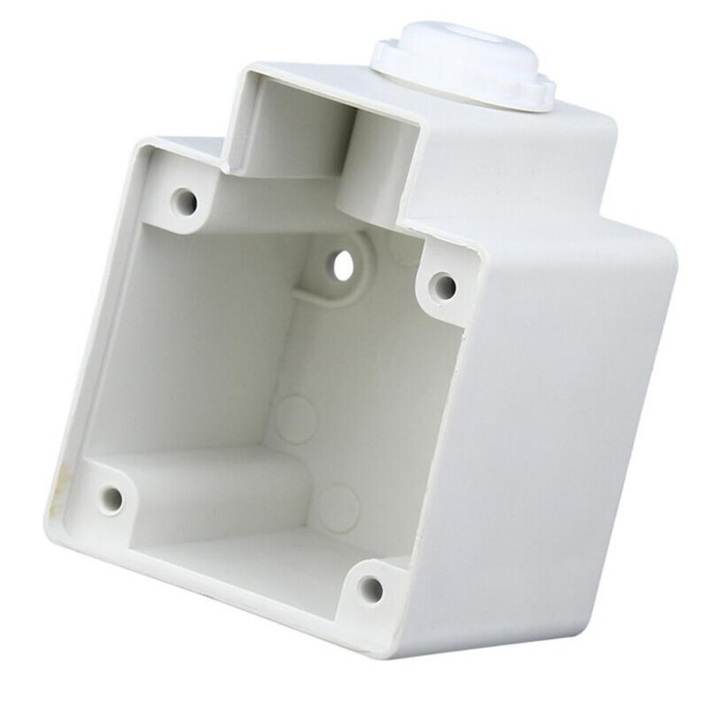 10pcs/lot Waterproof Socket / switch mounting box IP44 Weatherproof Splash Junction Socket Box PVC 73x53x50mm