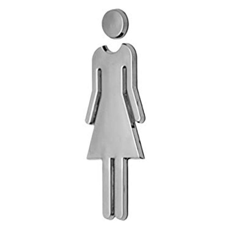 Een Paar Mannen Vrouwen Wc Deur Teken Hotel Winkelcentrum Wc Deur Teken Deur Accessoires