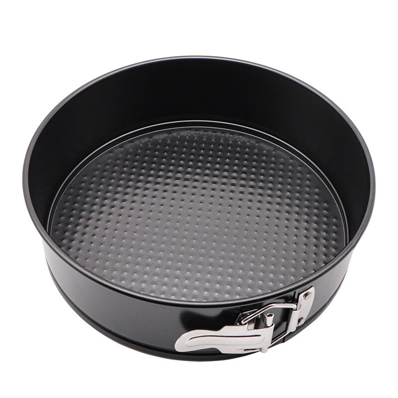 4/7/9 Inch Carbon Steel Baking Mold Bakeware Non Stick Spring Form Round Cake Baking Pan Cake Tool 3 pcs/set Kitchen Gadget: 9 Inch