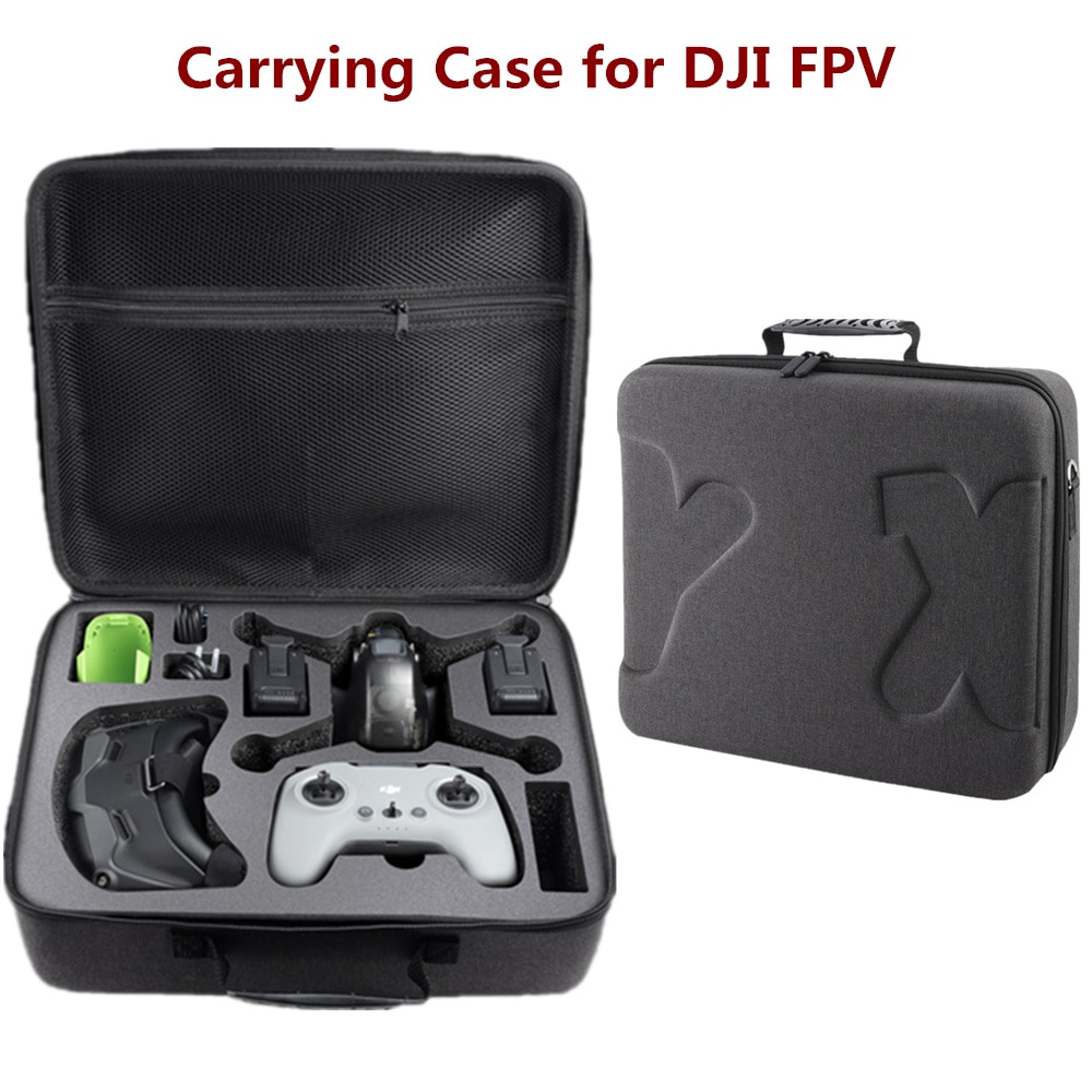 Draagbare Tas Voor Dji Fpv Combo V2 Bril Afstandsbediening Waterdichte Handtas Draagtas Box Voor Drone Accessoires