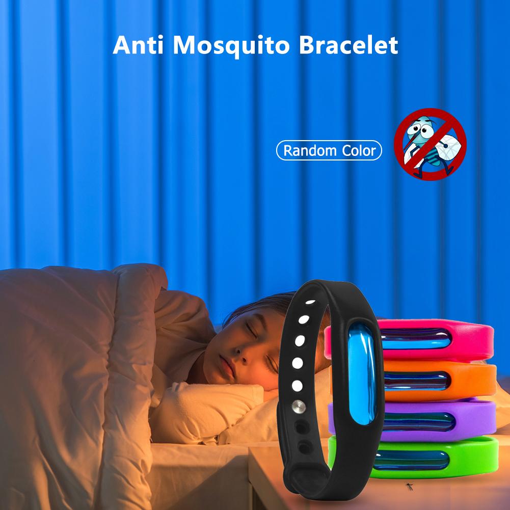 Anti-myg armbånd silikone armbånd dræber mygafvisende armbånd til voksne og børn