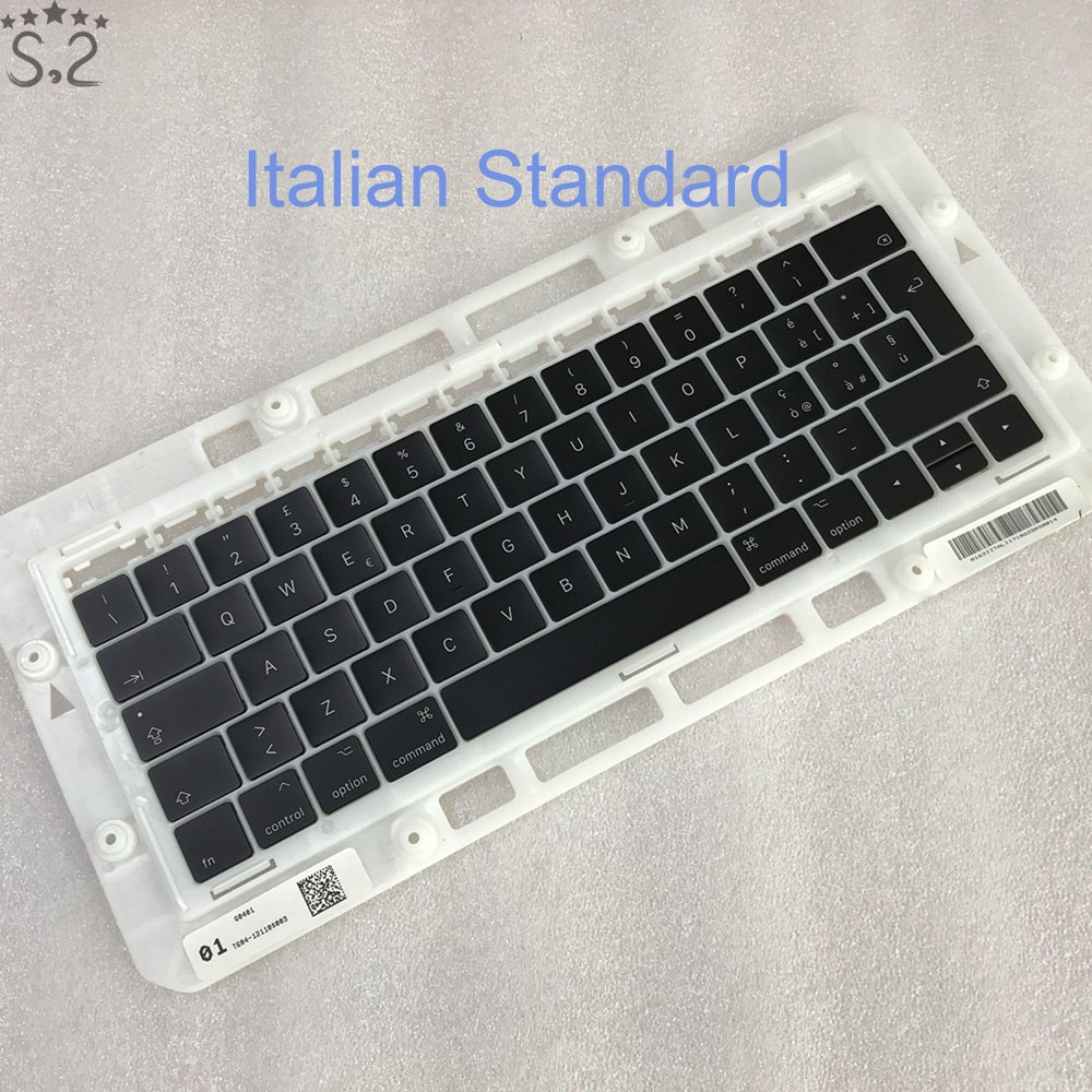A1706 A1707 Keycap for Macbook Pro Retina 13" 15" Key cap German/Spanish/Turkish/French/Japanese/UK/US/Korean/Italian Keys