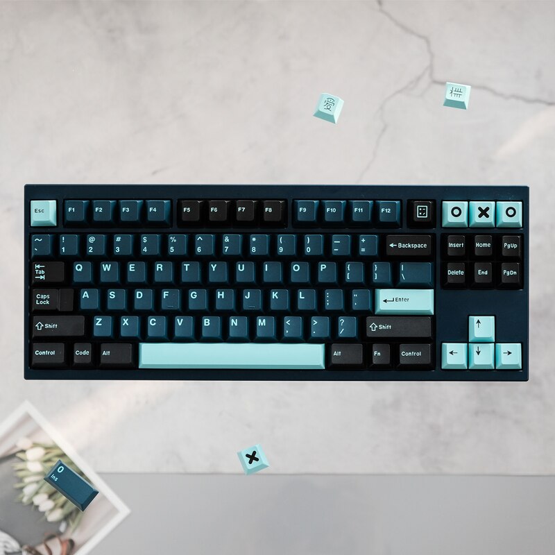 173 Keys GMK MONSTER Keycaps Cherry Profile DOUBLE SHOT ABS FONT PBT Keycaps ABS Font for MX Switch Mechanical Gaming Keyboard