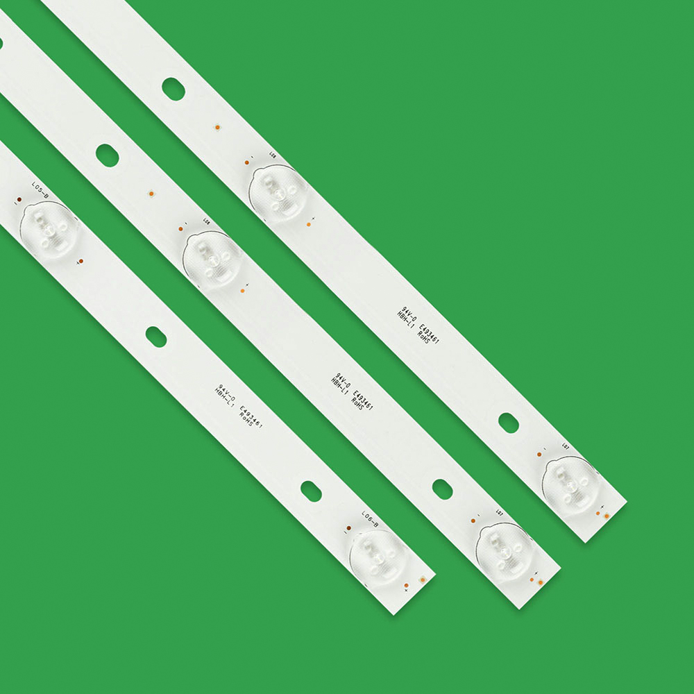 3 Pcs Led Backlight Strip Voor Akai Aktv 401 403 4021 408 JS-D-JP3920-071EC 061EC LC390TA 2A 01 E39F2000 Mcpcb D39-F200 MD390012