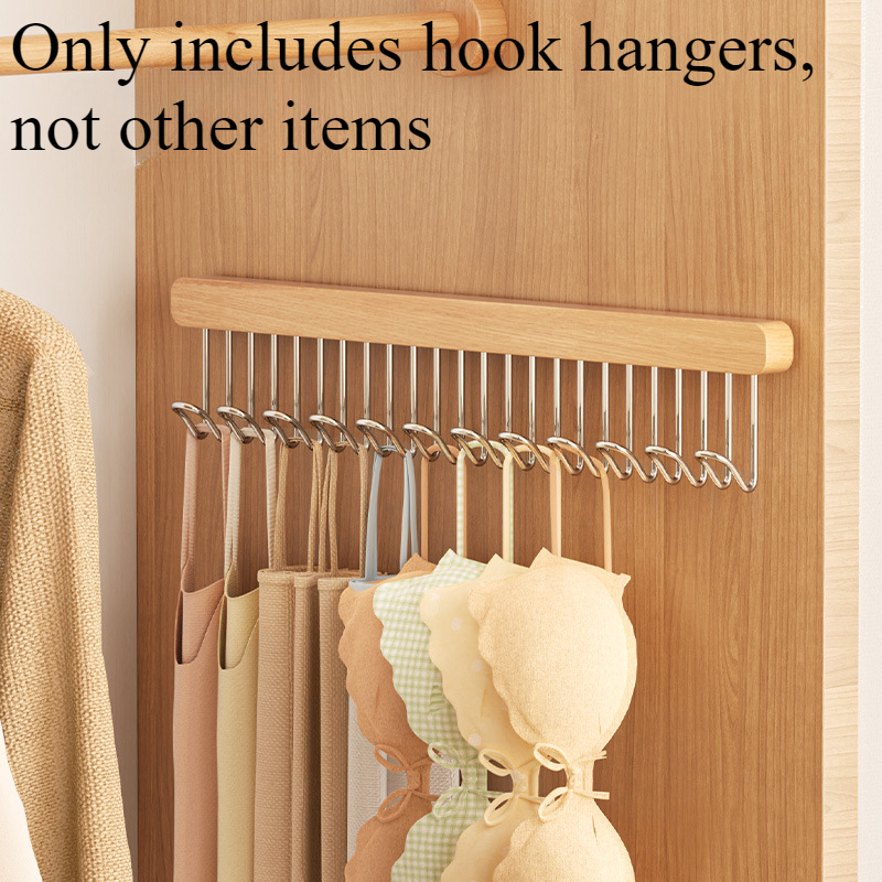 Suspender Hook Hanger Home Pull-out Wardrobe Clothes Drying Storage Rack Underwear Vest Storage Tool Telescopic Hanger: GRAY