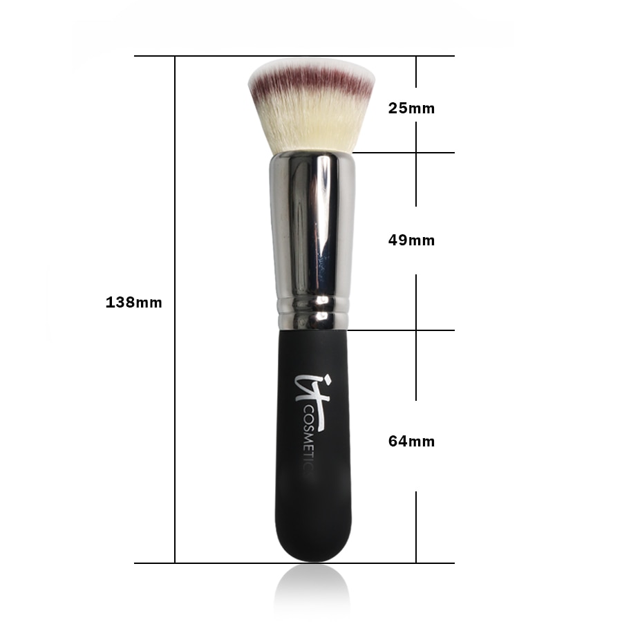 Heavenly  #6 flat top buffing foundationn brush it kosmetisk blød bronzer makeup børste