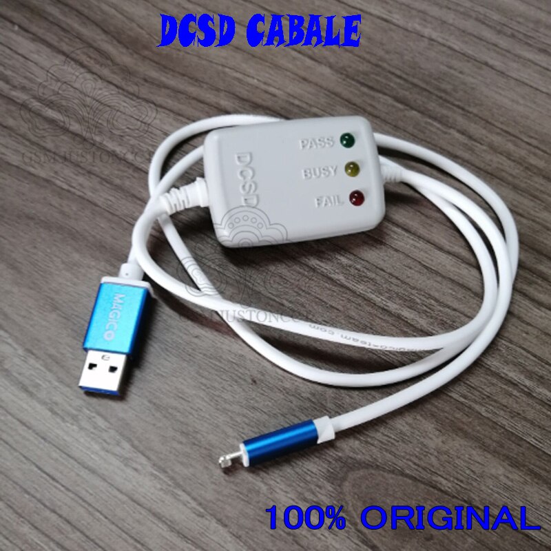 Dcsd Kabel/Dcsc Kabel Techniek Seriële Poort Kabel Om Paars Scherm Foriphone 7/7P/8/8P/X Ipad Om Gegevens Te Schrijven Naar Syscfg