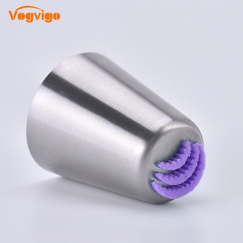 VOGVIGO Decorating Mold Chocolate Cookie Valentine Heart Flower Fondant Cake Nozzles DIY Stainless Steel Icing Piping Nozzle