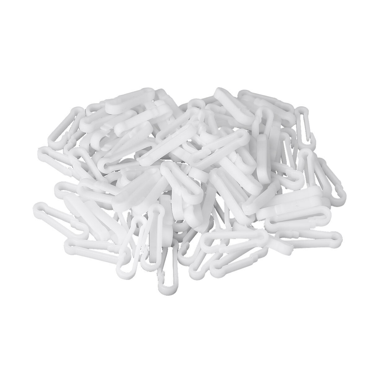 100Pcs Plastic Snap Clip Haken Bag Aaien Haken Mini Karabijnhaak Gesp Paracord Rugzak Bandjes Zak Onderdelen Rugzak Strap Haken