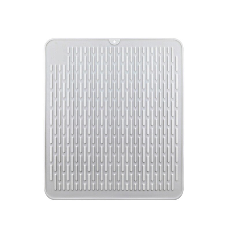 Silicone Dish Drying Mat Table Mat Placemat Kitchen Drying Mats For Dishes Heat: W