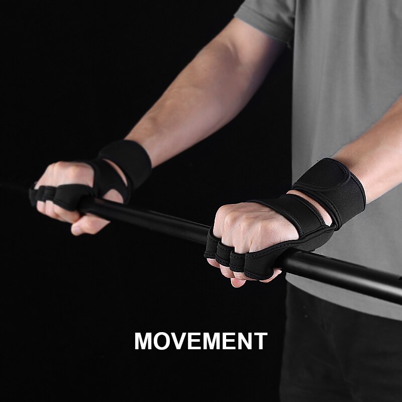 Deportes de interior hombres y mujeres fitness halterofilia presión antideslizante ciclismo deadlift guantes de levantamiento de pesas guantes de entrenamiento de gimnasio